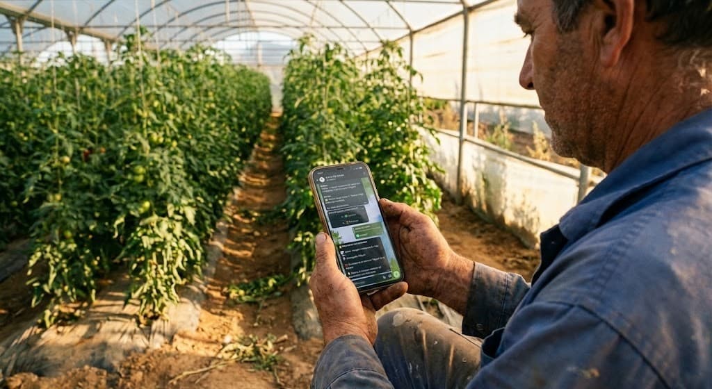 Registro de tareas por WhatsApp gracias al Agente de Campo de Agro4Data
