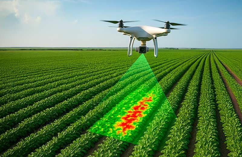 Satélites y drones para decidir mejor en campo